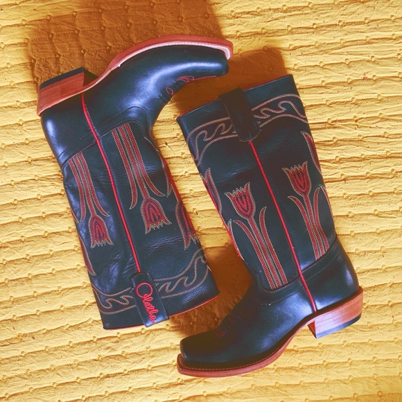 Olathe Other - RARE Vintage Olathe Western Leather Handmade Boots